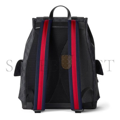 GUCCI GG BLACK LARGE BACKPACK 792080 FADJQ 1185 (46*35*12cm)